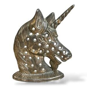 Vintage Unicorn Earring Tree and Ring Holder Display Jewelry Storage